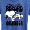 Women's - Peanuts - Record Collector Short Sleeve Graphic T-Shirt - 2 of 4