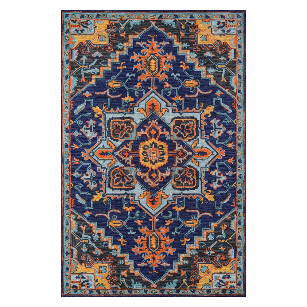 Momeni Ibiza Grant Navy 2'x3' Accent Rug
