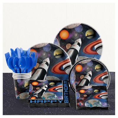 Space Blast Birthday Party Supplies Kit