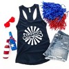 Simply Sage Market Women's America Rays Racerback Graphic Tank - 2 of 2