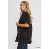 I am a fashion junky Umgee Open Front Knit Cardigan with Front Pockets - 2 of 4