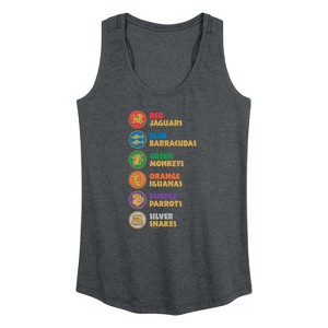 Women's - Legends of the Hidden Temple - Logo Graphic Racerback Tank - 1 of 4