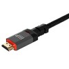 Monoprice 8K Certified Ultra High Speed HDMI Cable - 6 Feet - Black | Braided - HDMI 2.1, 8K@60Hz, 4k@120Hz, 48Gbps, HDR, VRR, CL3 In-Wall Rated - 3 of 4