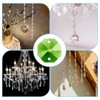 Unique Bargains Hanging Ornament DIY Craft Prisms 2 Holes Octagon Suncatchers 0.55" 100 Pcs - 4 of 4