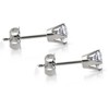 Pompeii3 3/4Ct Natural Diamond Studs Available in 14K White And Yellow Gold Setting - 2 of 4