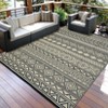 Outdoor Rug Waterproof Outdoor Carpet Patio Rug Mat Reversible Rv Camping Rug-Plastic Straw Rug Outside Outdoor Area Rug for Patio Deck Balcony - 3 of 4