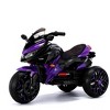YOOCOZZ 12V Rechargeable Kids Ride-On Motorcycle - 3-Wheels Battery Powered Motorbike - 3 of 4