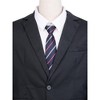 INSPIRE CHIC Men's Pre-tied Striped Adjustable Necktie - 4 of 4