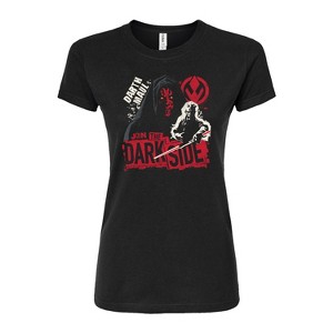 Women's - Star Wars - Darth Maul Zine Fitted Graphic T-Shirt - 1 of 3
