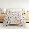Ultra-Soft Quilt Set – Lightweight Microfiber Coverlet in Russet Floral Pattern - Becky Cameron - 4 of 4