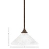 Toltec Lighting Any 1 - Light Pendant in  Bronze - 2 of 2
