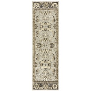 Oriental Weavers Florence 4928C Stone/ Brown Indoor Area Rug - 2'3" x 7'6" - 1 of 4