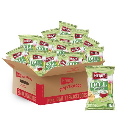 Herr's Creamy Dill Potato Chips - 1 Oz Bag (Pack of 42)