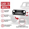 American Modified Gladiator Grille Compatible with 2007 to 2018 Jeep Wrangler JK - 4 of 4
