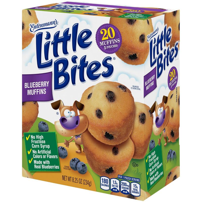 Entenmann&#39;s Little Bites Blueberry Muffins - 8.25oz, 4 of 11