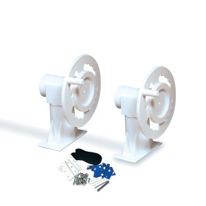 Swimline HydroTools Reel System for Above-Ground Swimming Pool Solar Blankets - White - 1 of 4