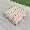 Iveta Abolina Peace Hands Tan Outdoor Floor Cushion - Deny Designs - image 2 of 2