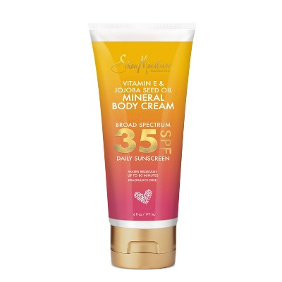 SheaMoisture Vitamin E & Jojoba Oil Mineral Sunscreen - SPF 35 - 6 fl oz