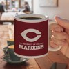 University of Chicago Maroons Logo Ceramic Coffee Mug Novelty Gift Mugs for Coffee Tea and Hot Drinks 11oz White - 4 of 4