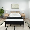 Plank+Beam Scandinavian Full Size Bed Frame with Headboard, Solid Wood  Platform Bed for Adults - 2 of 4