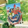 American Birds Spring House Flag Patriotic Floral 28" x 40" Briarwood Lane - 4 of 4