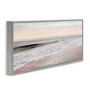 Stupell Industries Tropical Waterfront Sunrise Incoming Tide beach Panoramic Photography, 13" x 30" - 3 of 4