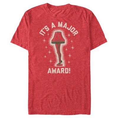Men's A Christmas Story It’s a Major Award Leg Lamp T-Shirt