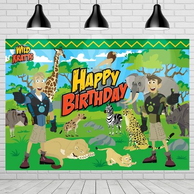 Treasures Gifted Wild Kratts Backdrop - Wild Kratts Party Supplies