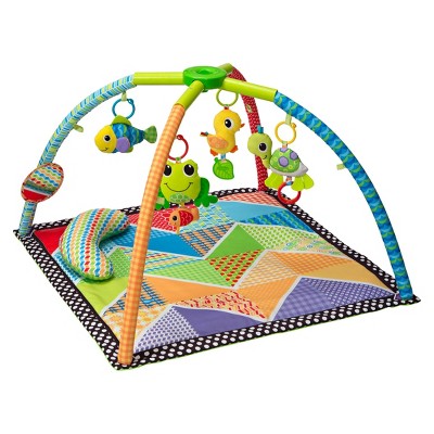 play yard and play mat