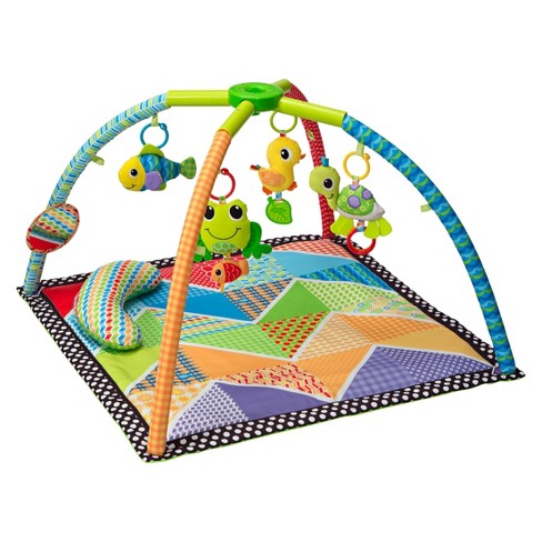 Infantino Twist N Fold Gym Playmat Pond Pals Target