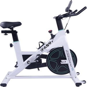SEVOBAL Adjustable Resistance Indoor Exercise Bike with Quiet Magnetic Drive Stable Flywheel Home Gym Cardio Trainer for Weight Loss and Fitness White - 1 of 4