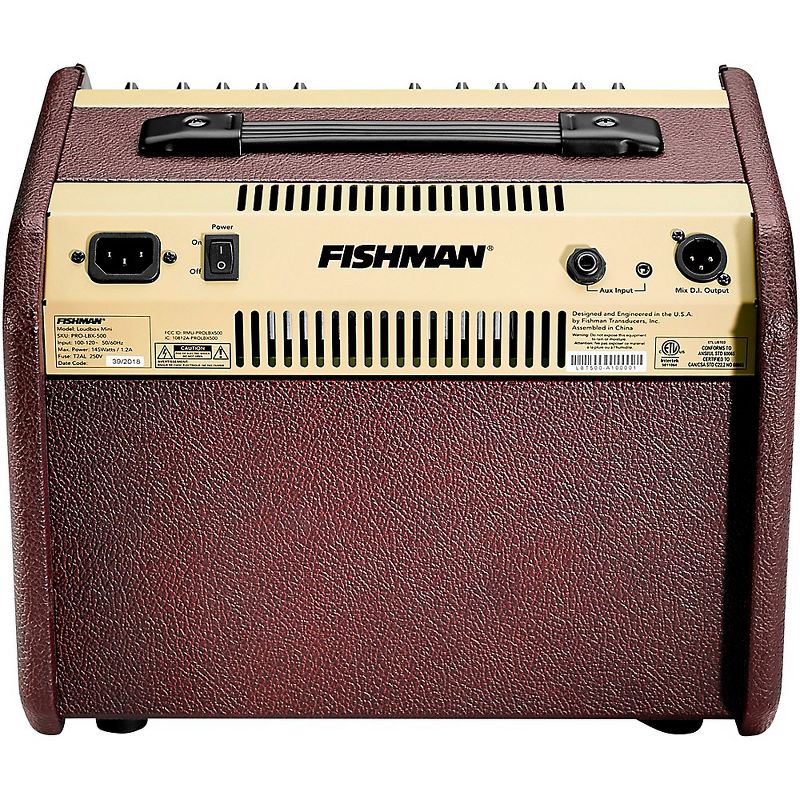 Fishman Loudbox Mini 60W 1x6.5 Acoustic Guitar Combo Amp with Bluetooth, 3 of 6