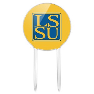 Lake Superior State Secondary Acrylic Cake Topper Party Decoration for Wedding Anniversary Birthday Graduation - 1 of 4