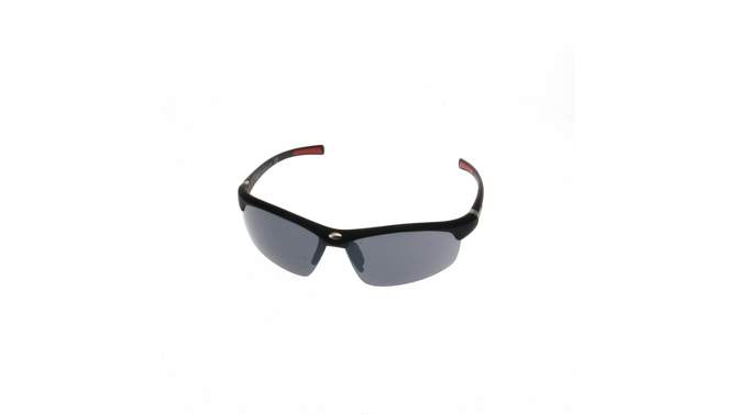 Men&#39;s Browline Wrap Sport Sunglasses - All In Motion&#8482;  Black, 2 of 4, play video