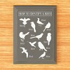 Slickblue Bird Guide Wooden Sign, Knotty Pine 9x12 Inch Wall Decor, Rustic Style, Color Options - 3 of 3