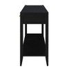 Kumasinova 60" Console Table with 3 Drawers and Metal Handles,Modern Side Table with Bottom Shelf,Sofa Table for Entryway,Hallway,Living Room - 4 of 4