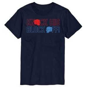 Men's - Rock 'Em Sock 'Em - Knock His Block Off Short Sleeve Graphic T-Shirt - 1 of 4