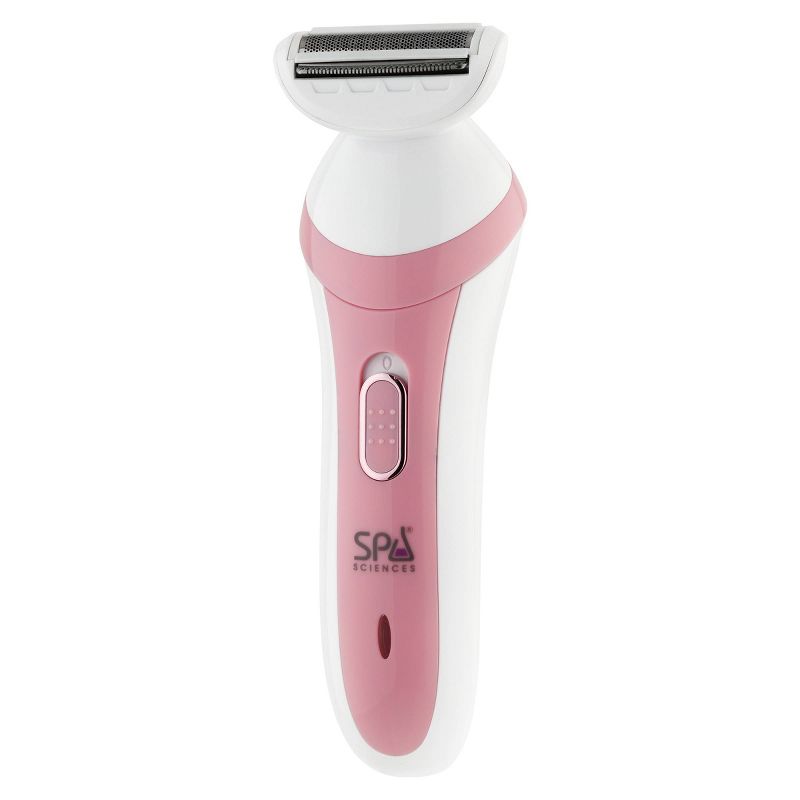 Spa Sciences ZIVA Rechargeable Lady Shaver and Bikini Trimmer, 4 of 12