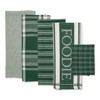 Design Imports Dark Green Asst Foodie Dishtowel & Dishcloth Set/5 - 2 of 4