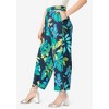 Roaman's Women's Plus Size Ultrasmooth Fabric Cropped Pant - 4 of 4