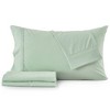Viscose from Bamboo Blend Solid Sheet Set - Isla Jade - 4 of 4