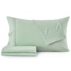 Viscose from Bamboo Blend Solid Sheet Set - Isla Jade - image 4 of 4