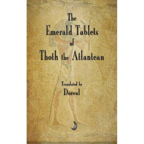 The Emerald Tablets Of Thoth The Atlantean - Hardcover Target