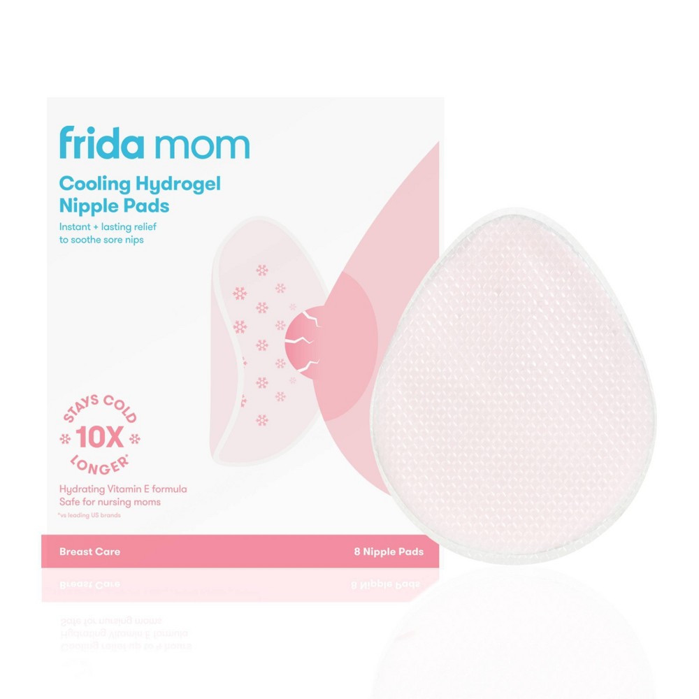 Photos - Other for feeding Frida Mom Cooling Hydrogel Nipple Pads - 8ct