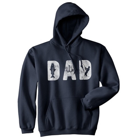 Dad Fishing Unisex Hoodie Funny Father s Day Fisherman Boating Graphic Novelty Hooded Sweatshirt Crazy Dog Hoodie Target