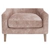 Carmel Hi-Back Accent Chair with Dacron Wrapped Cushion and Sinous Springs for Living Room - 4 of 4