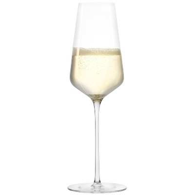 Stolzle STARlight Crystal 9.75 Ounce Champagne Flute, Set of 6