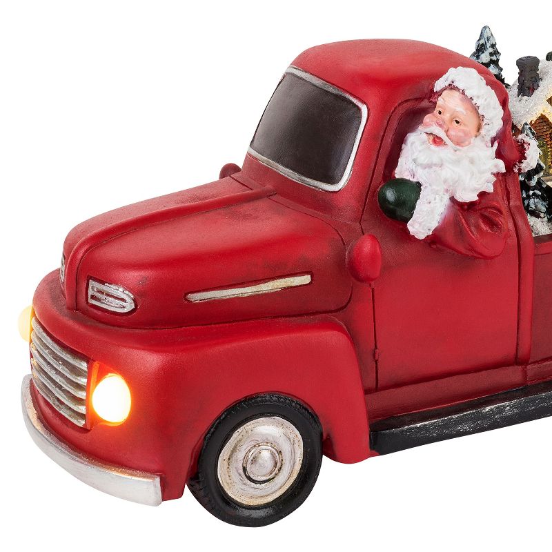 Mr. Christmas 10.5" Santa in Truck Animated Musical Christmas Decoration, 5 of 7