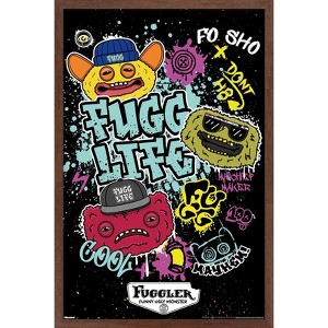 Trends International Fuggler - Fugg Life Framed Wall Poster Prints - 1 of 4