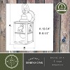 VAXCEL 1 Light Burnished Bronze Rustic Outdoor Wall Lantern Clear Glass, Moose, 12.75 inch - 4 of 4